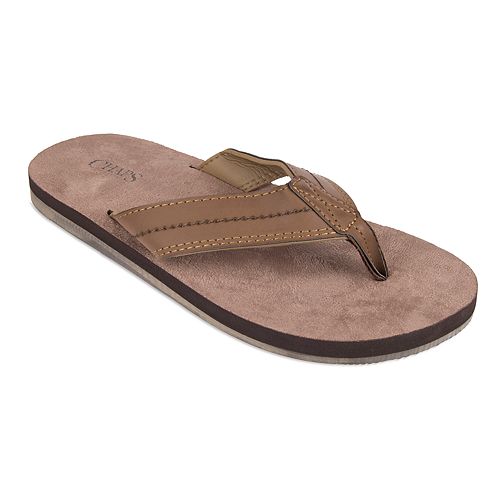 Men's Chaps Soft Sock Thong Flip-Flops