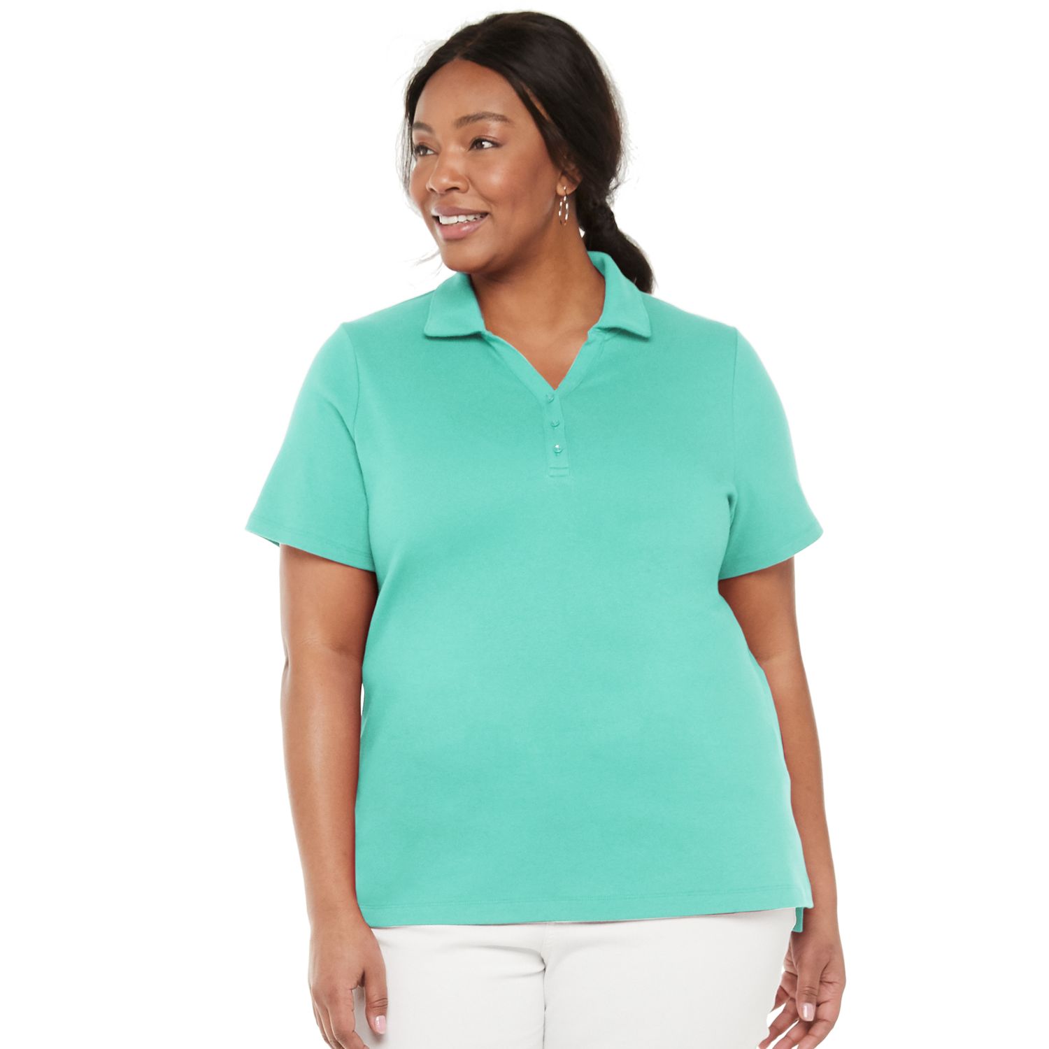 kohls womens shirts and tops plus size