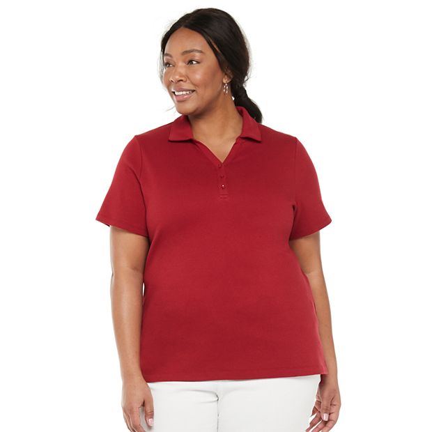 Croft and barrow hotsell polo shirts for womens