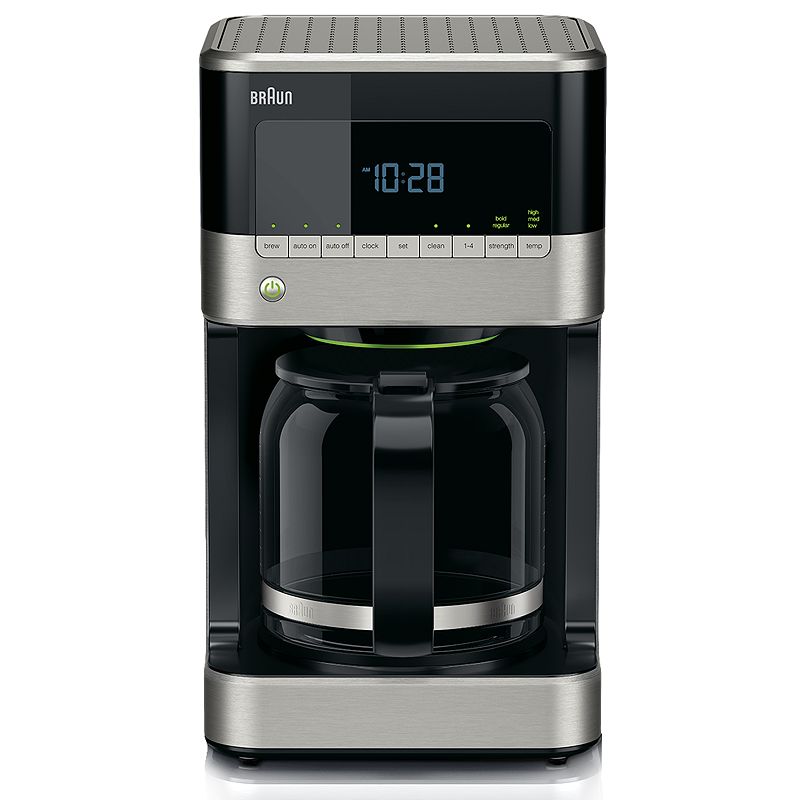 Braun BrewSense 12-Cup Drip Coffee Maker, Black, 12 CUP