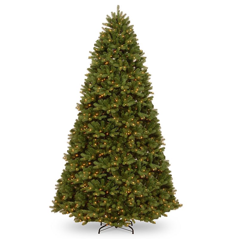 12 ft. PowerConnect Newberry Spruce with Dual Color LED Lights Christmas (incomplete)