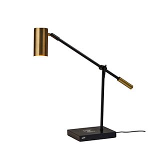 Adesso Collette Wireless Charging LED Desk Lamp