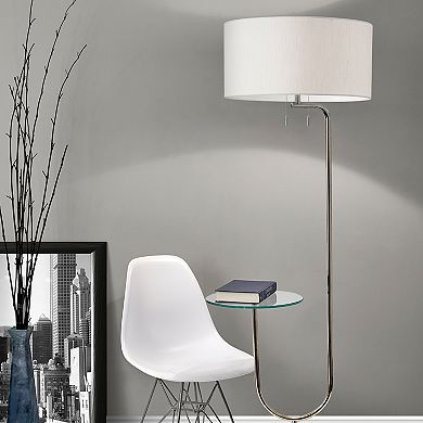 Adesso Sloan Shelf Floor Lamp