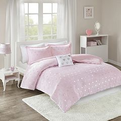 Pink girl shop comforter sets