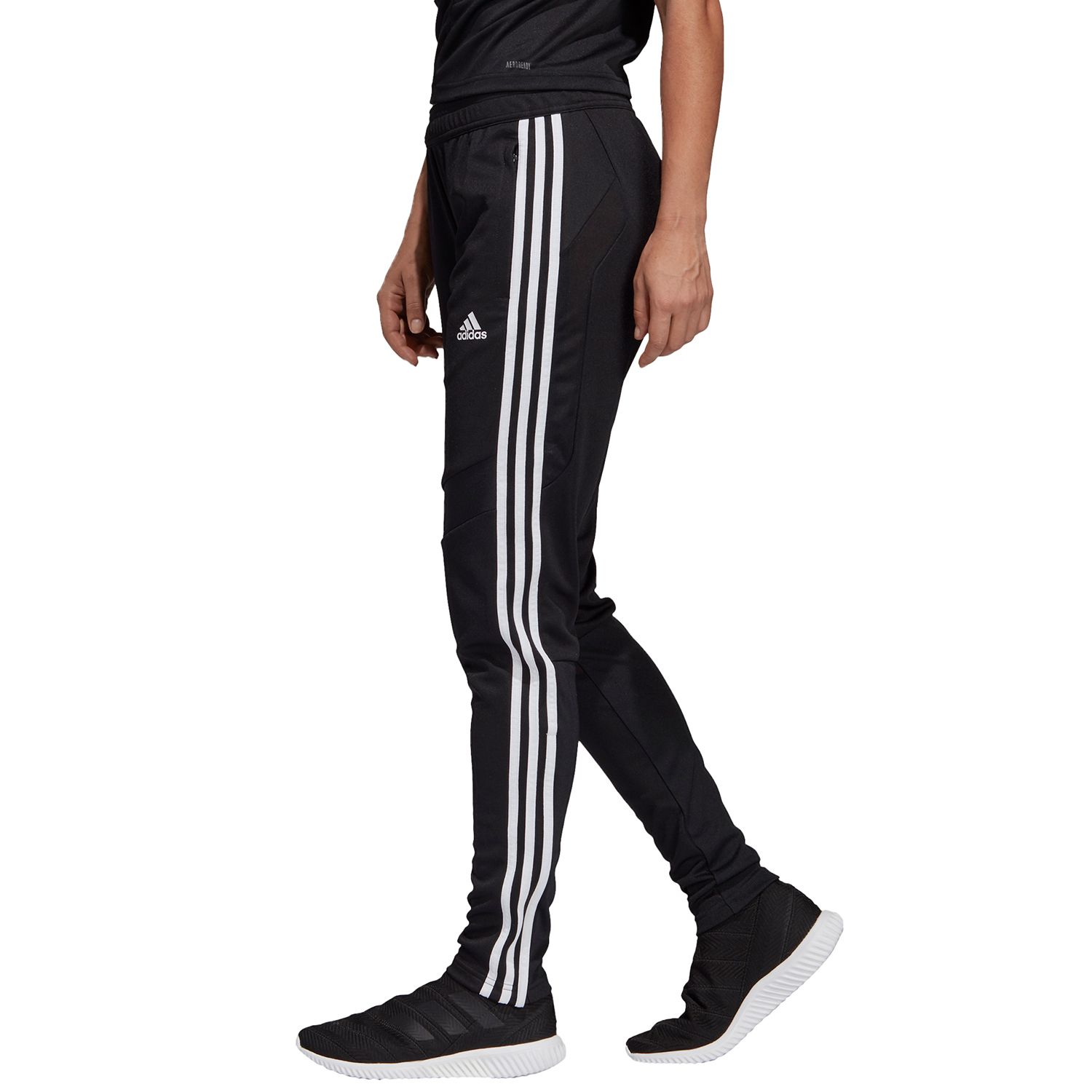 adidas black and white joggers