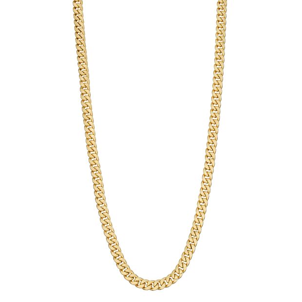 14K Extra Large Miami Cuban Link Necklace 14K Yellow Gold / 16