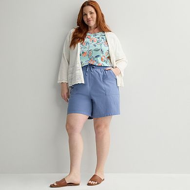 Plus Size Croft & Barrow Essential Crewneck Tee