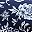 Navy Inky Floral