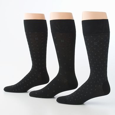 Men's Chaps Neat Dress Socks