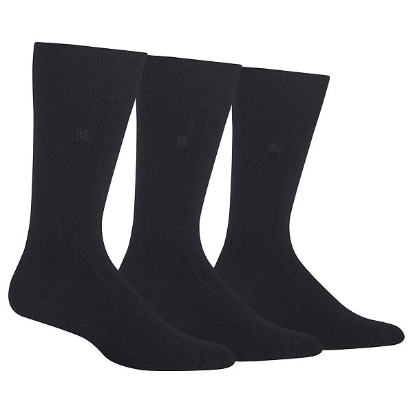 Men's Chaps 3pk. Ribbed Dress Socks