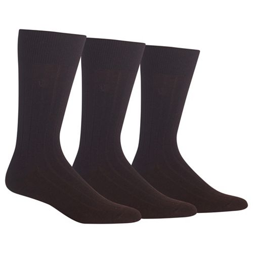 Men's Chaps 3pk. Ribbed Dress Socks