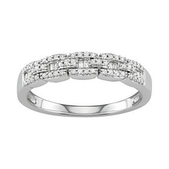Simply Vera Vera Wang 14k Gold 1/4 Carat Diamond Band