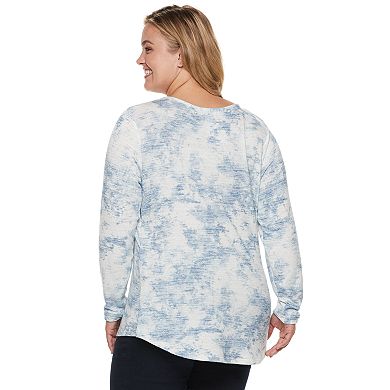 Plus Size Sonoma Goods For Life® Supersoft Crisscross Top