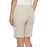 Women's Croft & Barrow® Effortless Stretch Pull-On Bermuda Shorts