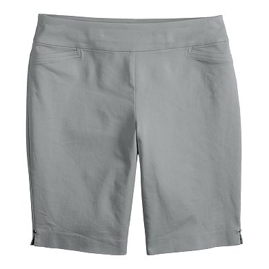 Women's Croft & Barrow® Effortless Stretch Pull-On Bermuda Shorts