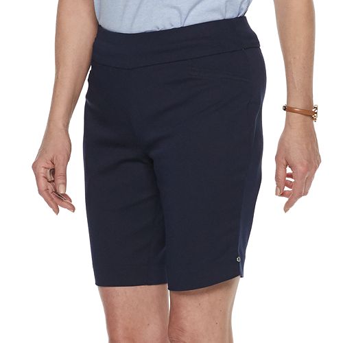 Women's Croft & Barrow® Effortless Stretch PullOn Bermuda Shorts