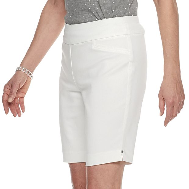 Women's Croft & Barrow® Effortless Stretch Pull-On Bermuda Shorts