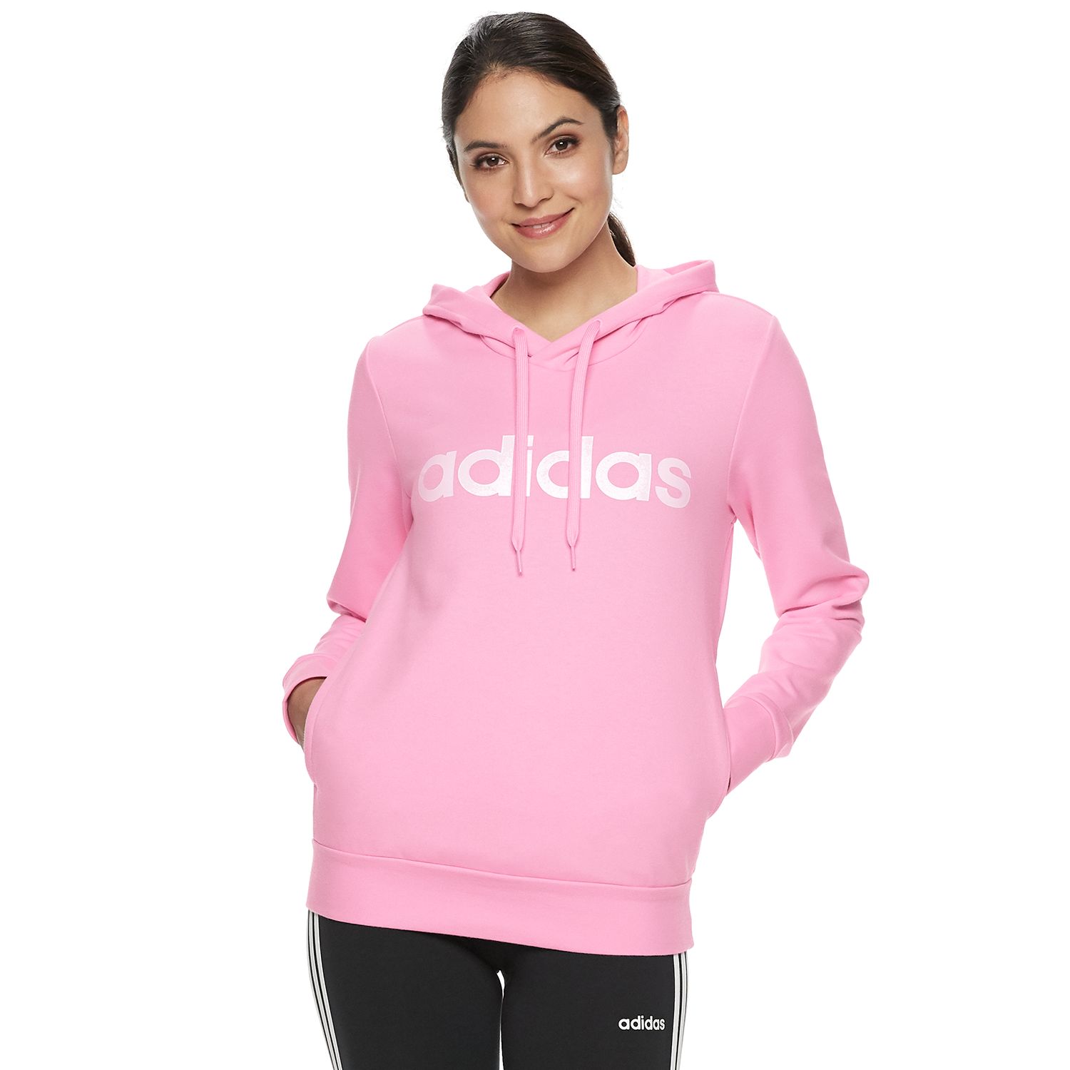 adidas linear graphic hoodie