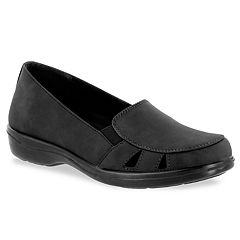 kohls womens black flats