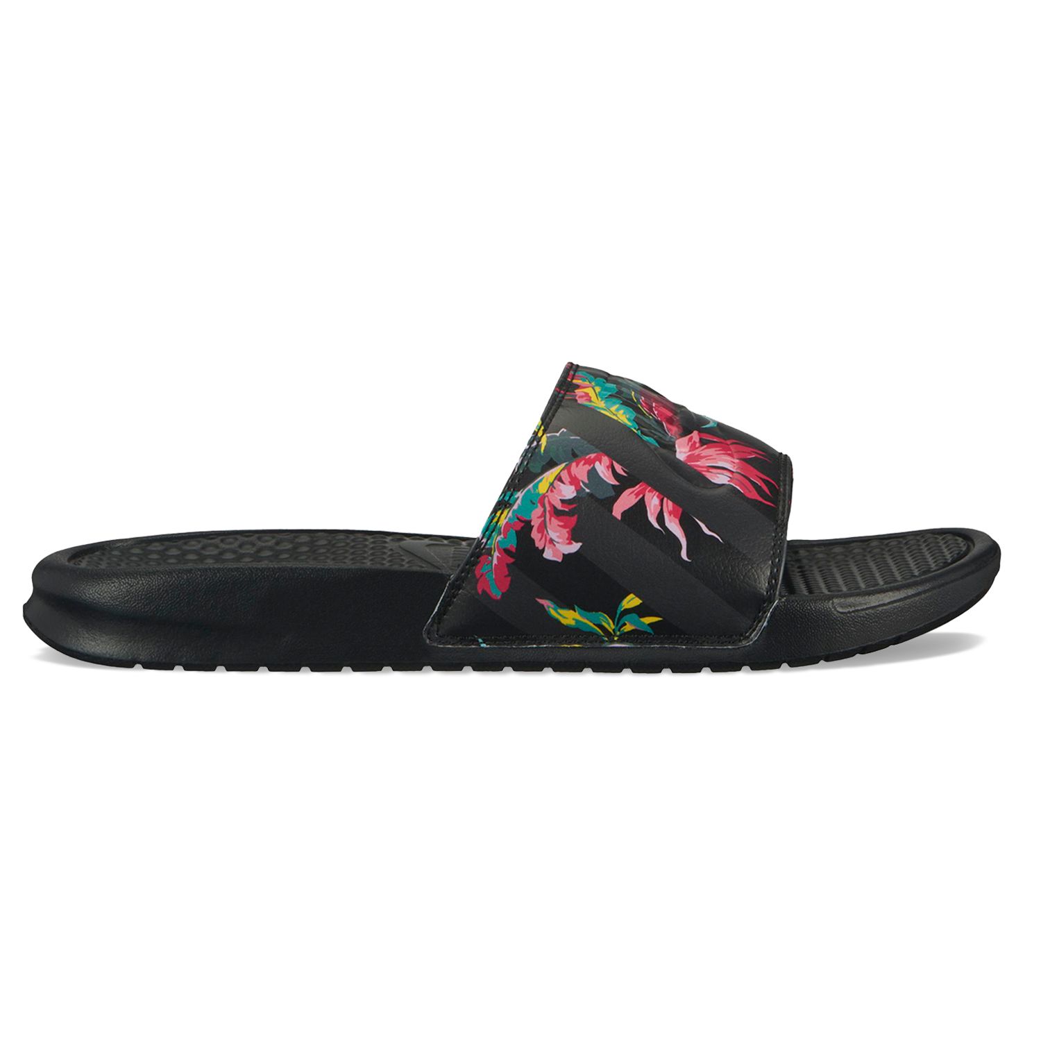 nike benassi slides tropical