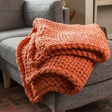 Donna Sharp Chunky Knit Throw