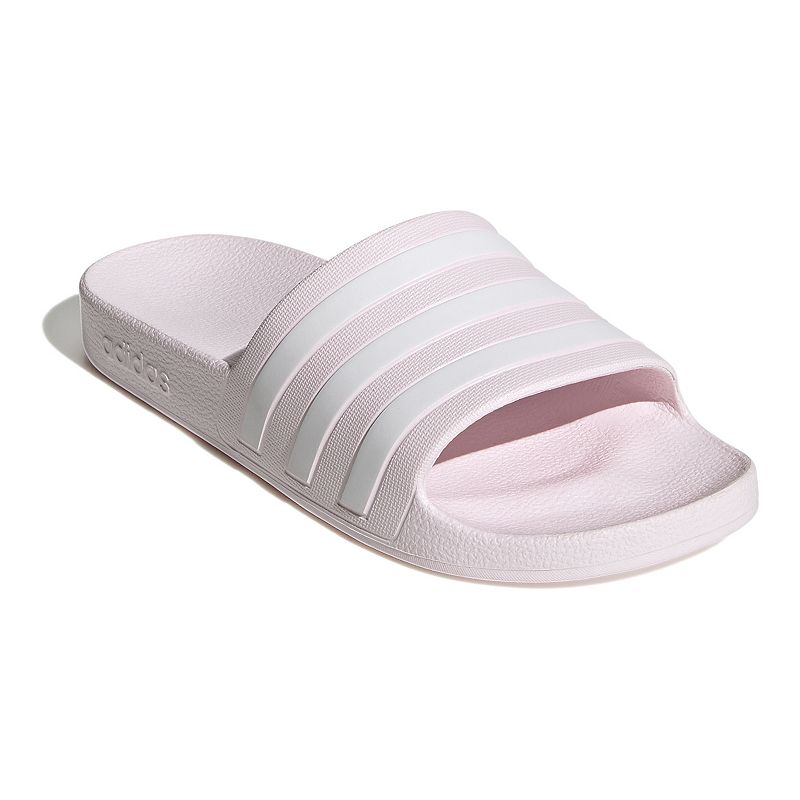 adidas Adilette Aqua Womens Slide Sandals, Size: 5, Light Pink