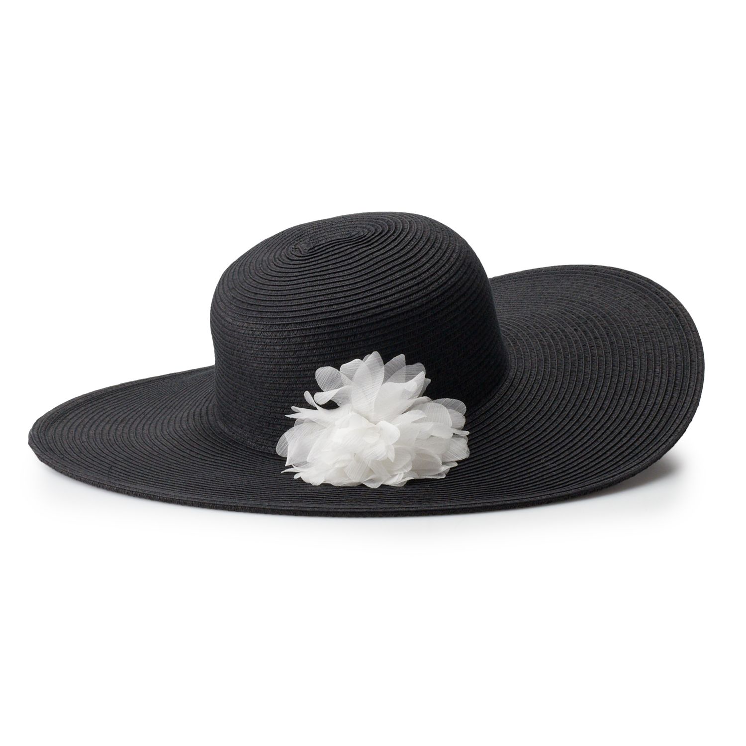 floral floppy hat