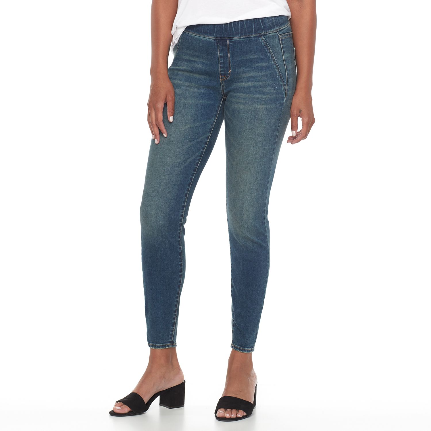 apt 9 pull on skinny jeans