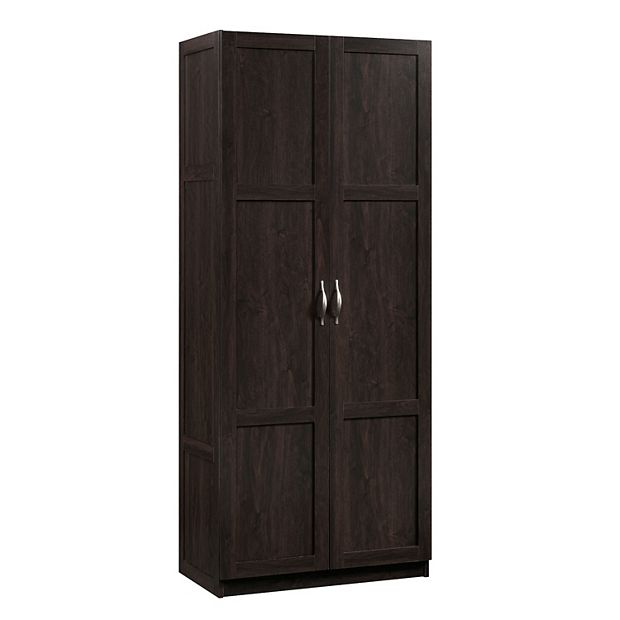 Sauder Storage Cabinets Sauder White Wardrobe/Storage Cabinet | City