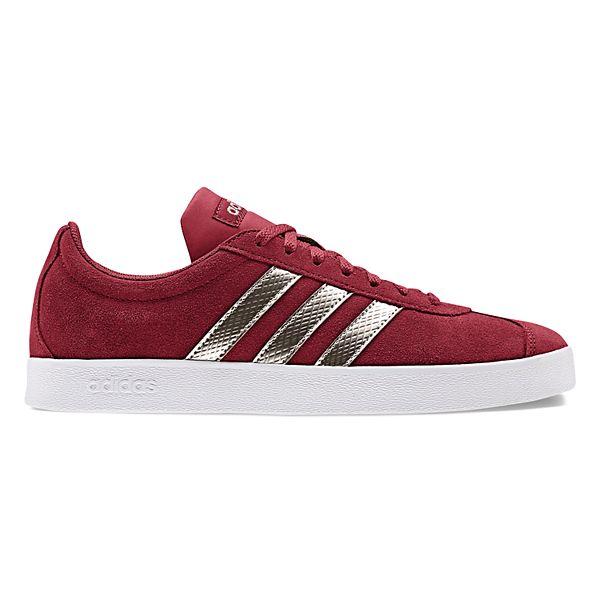 Adidas vl hotsell court maroon