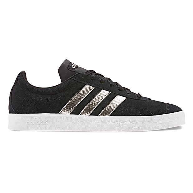 Black adidas VL Court 2.0 Sneaker, Womens