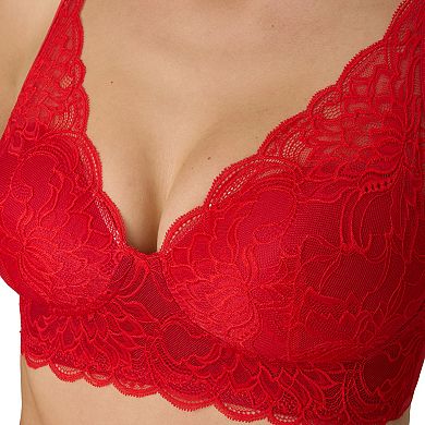 Maidenform Lightly Lined Convertible Lace Bralette DM1188