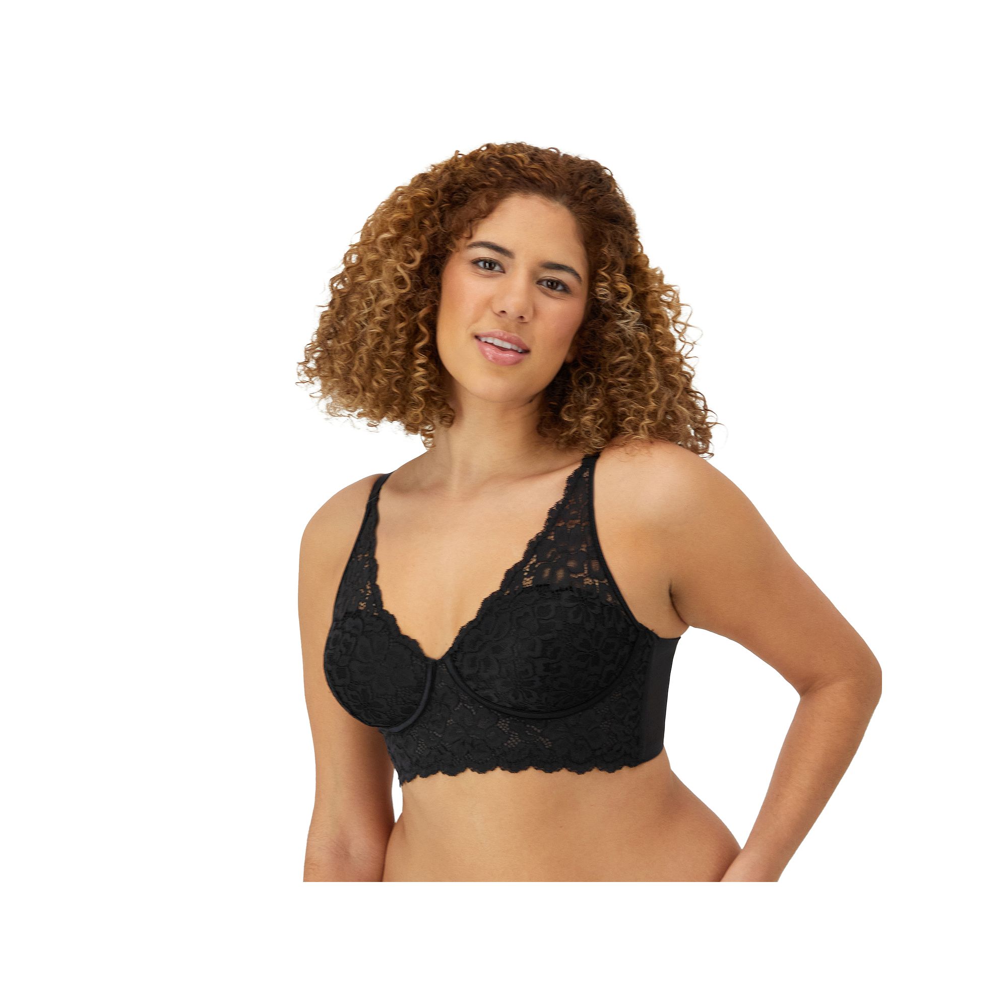 Maidenform® Lightly Lined Convertible Lace Bralette DM1188, Womens, Size: