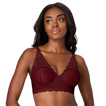 Maidenform® Lightly Lined Convertible Lace Bralette DM1188