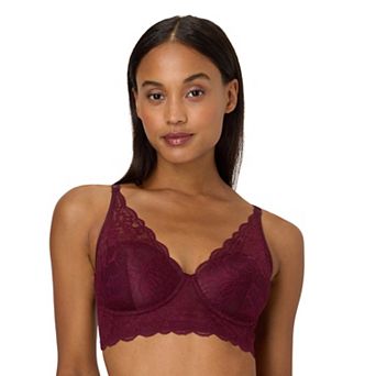 Maidenform® Lightly Lined Convertible Lace Bralette DM1188
