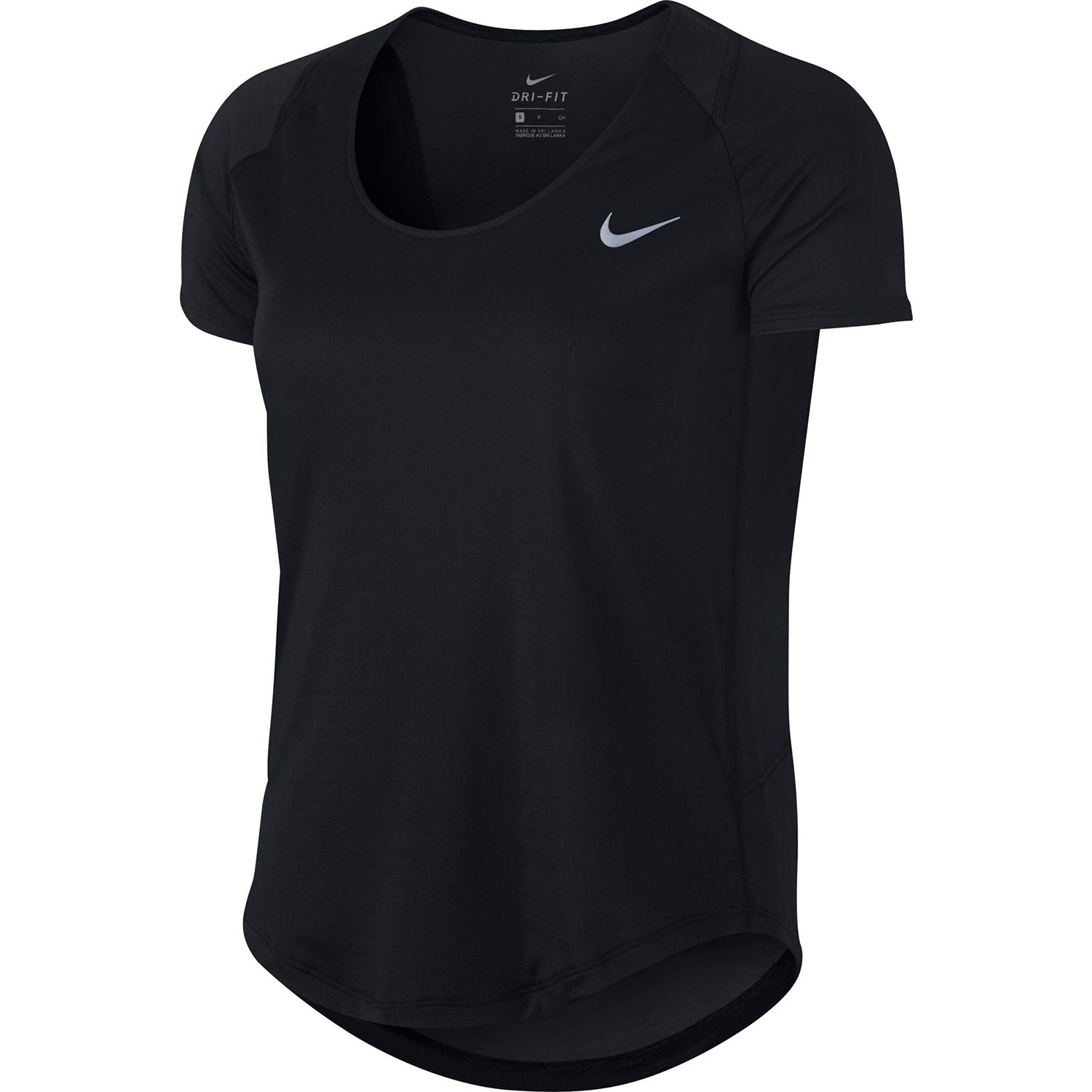 women's nike dry short sleeve running top