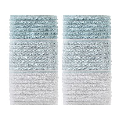 Saturday Knight, Ltd. Planet Ombre 2-pack Hand Towel Set