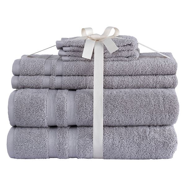 Sonoma Goods For Life® 6-pack Ultimate Towel with Hygro® Technology - Light Gray