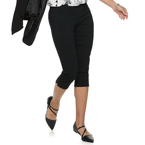 Petite Apt. 9® Brynn PullOn Capri Pants