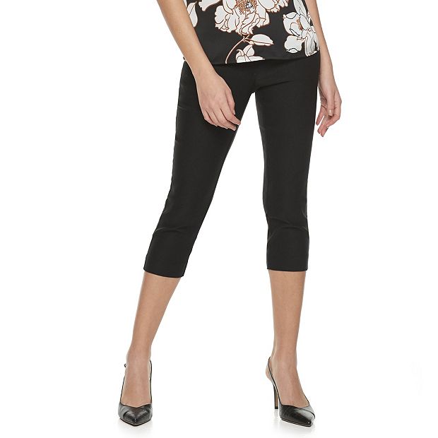 The Pull On Tummy Control Capri Pant