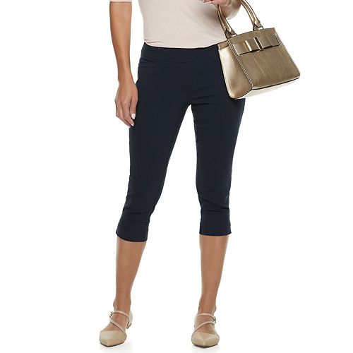 Petite Apt. 9® Brynn PullOn Capri Pants