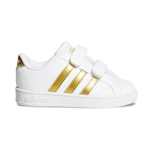 Adidas toddler hot sale baseline shoes