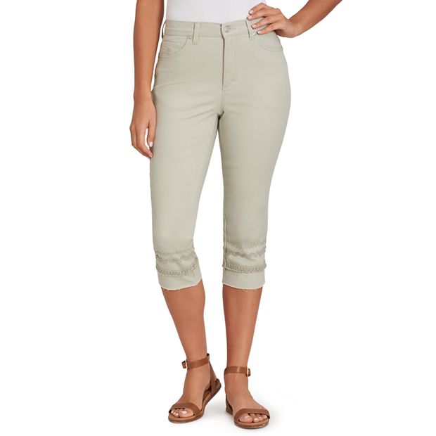 Women's Gloria Vanderbilt Amanda Embellished Capri Jeans