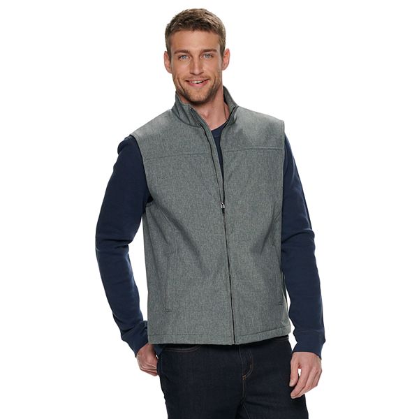 Kohls mens fleece vest sale