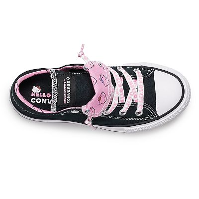 Girls Converse Hello Kitty Chuck Taylor All Star Madison Double Tongue Sneakers