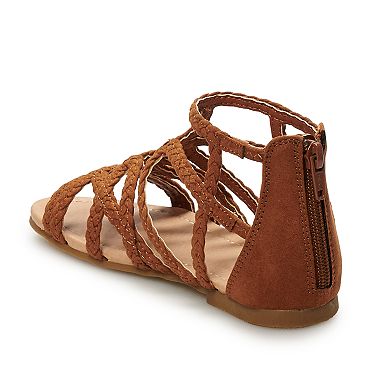 SO® Girls' Gladiator Sandals