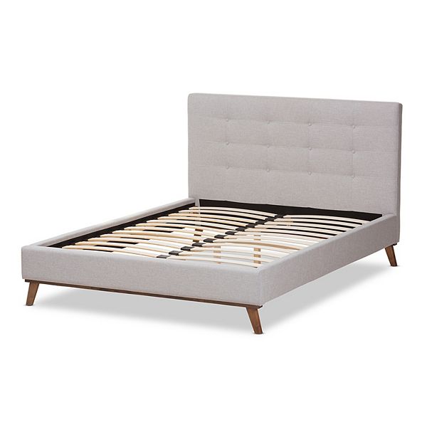 Baxton Studio Mid Century Platform Bed