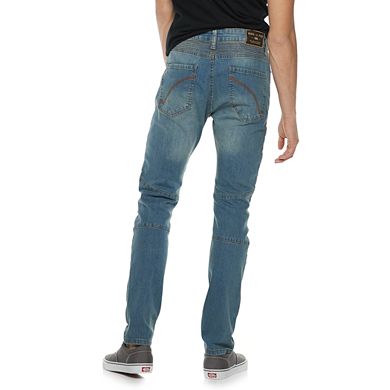Men's Ring of Fire Slim-Fit Moto Jeans