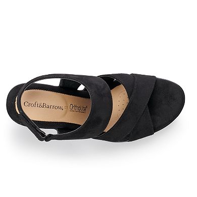 Croft & Barrow® Silo Women's Ortholite High Heel Sandals