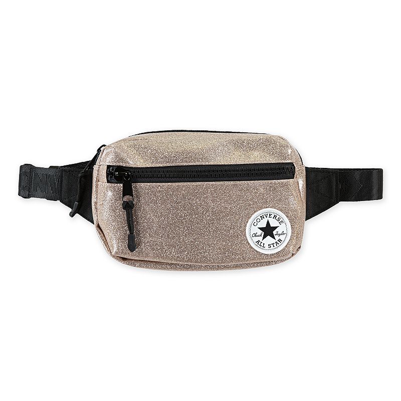 Converse Glitter Waist Pack, Size: FANNY PACK, Pink